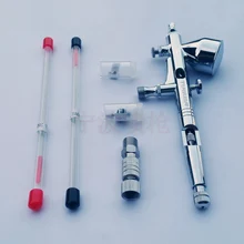 0,3 мм+ 0,2 мм+ 0,5 мм сопла мини опрыскиватель двойного действия Аэрограф пистолет ручка-распылитель для ногтей татуировки Торт Модель