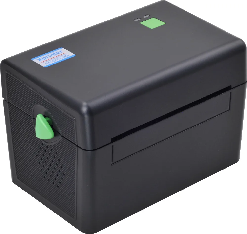 Принтер штрих-кода с термометкой, bluetooth, беспроводной ios, android, USB, 108 мм, 4 дюйма, принтер DT108B