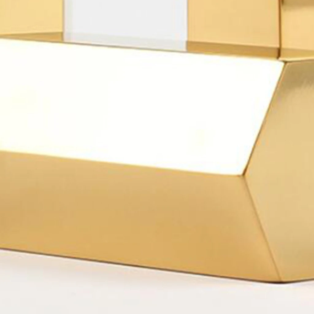 Золотая ваза для цветов Настольная подставка для ручек контейнер для хранения для домашнего офиса-шестиугольник