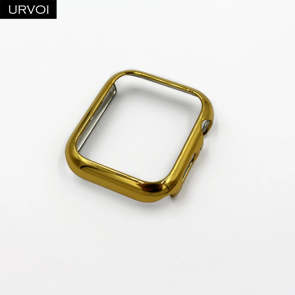 URVOI Electroplated Shiny Protective Apple Watch Bumper Case