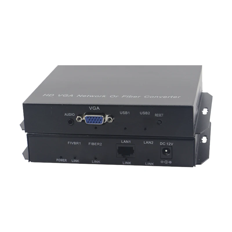 

High Quality VGA Extender with Stereo 3.5mm Audio 1080P,VGA signal over UTP Network cable, Up to 120M/395FT