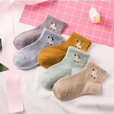 C random 1 piece 1 pairs 2 to 8 years kids Cartoon socks Super hero neonatal girls Breathable short Socks children baby stuff boys cotton Socks - Цвет: C random 1 piece