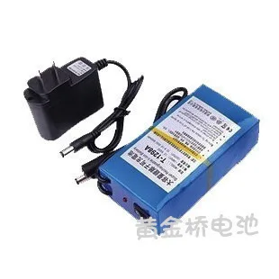 Special high capacity rechargeable polymer battery 8600MAH 12V proof quality chargers with 1A