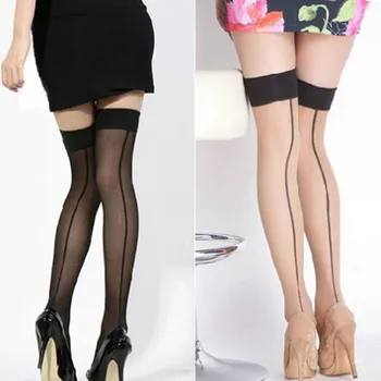

Sexy Women's High Stockings Thigh High Stocking Over The knee Socks Sexy Hosiery Stay Up Stockings ropa Mujer Female Erotic