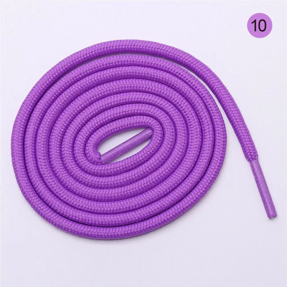 purple 1 пара 100 см классические полиэфирные шнурки для ботинок однотонная женская классическая обувь; обувь с круглым носком и кружевом Повседневное Спортивная кружевная обувь аксессуары - Цвет: purple