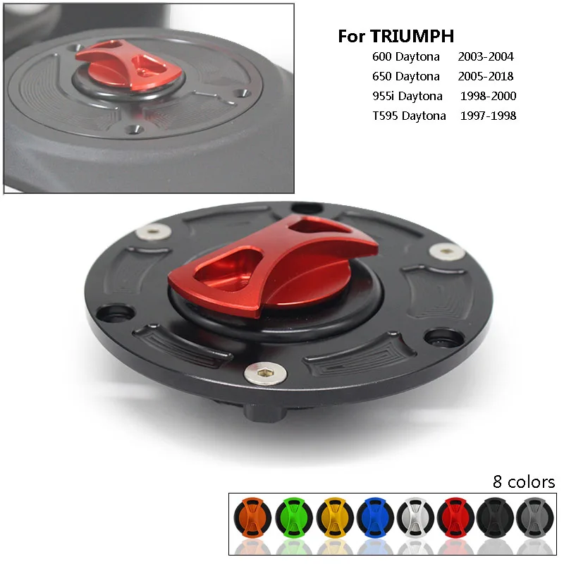 8 Colors Moto Tank Fuel Cover For Triumph Daytona 600 675 675R 955i