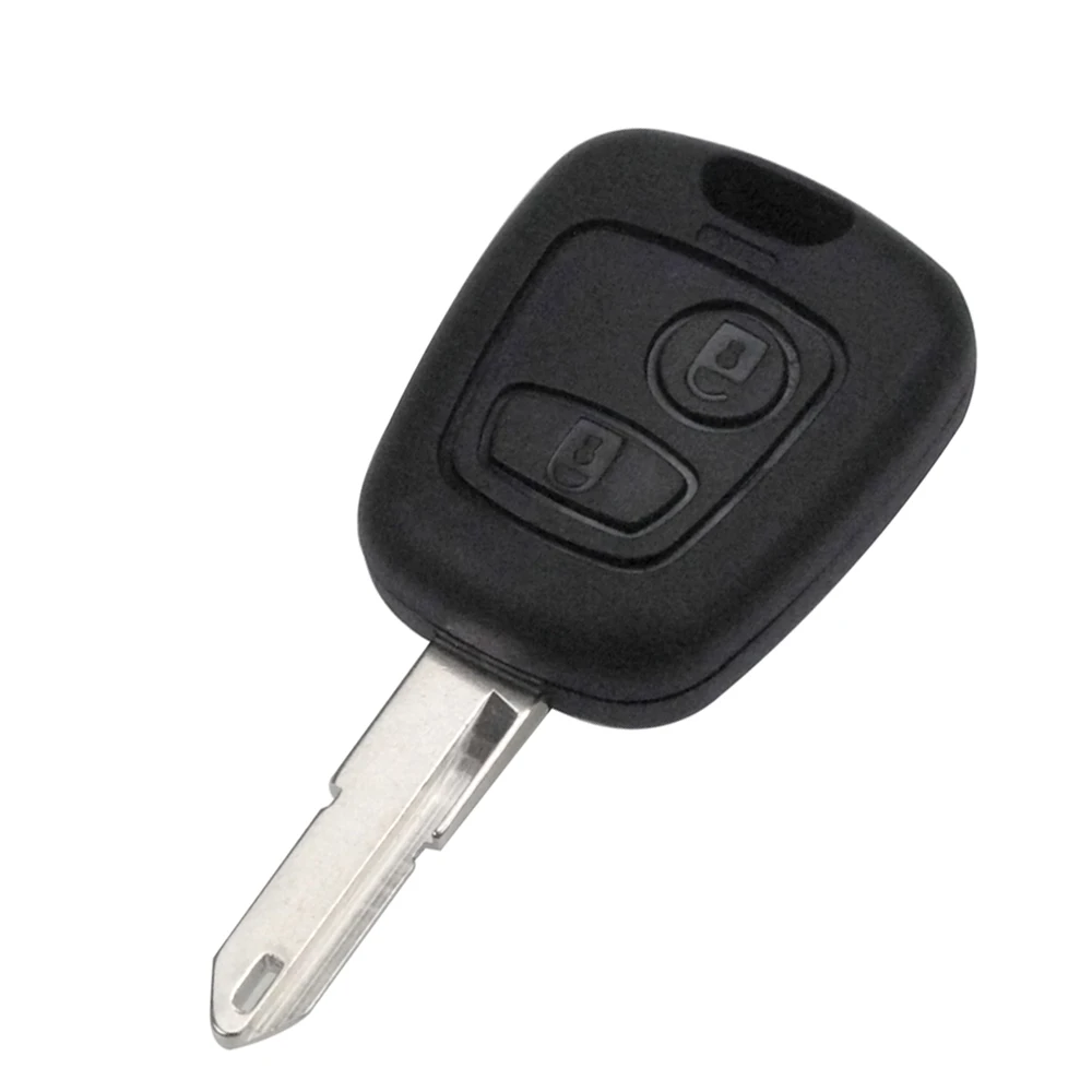 2 Buttons Remote Key Fob Controller For Peugeot 206 306 405 (4)