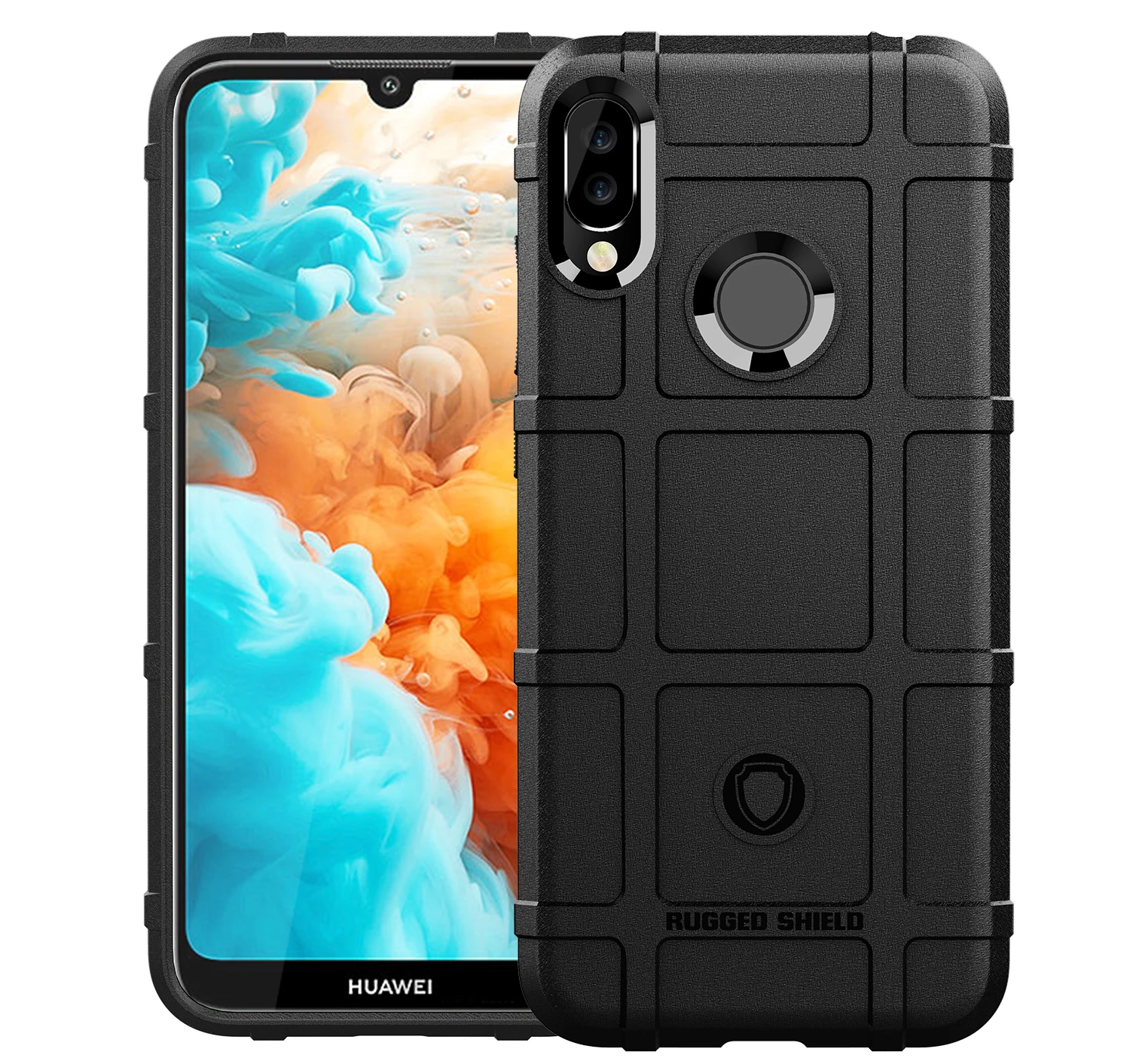 Силиконовый чехол для телефона из углеродного волокна Google Pixel 3 5 дюймов Прочный