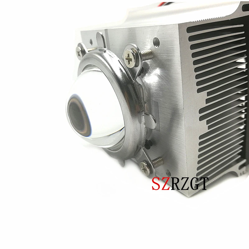 LED Aluminum Heat Sink Cooling Fan 20W 50W 100W High Power Led Light 60 degree 44mm Lens + Reflector + Stand