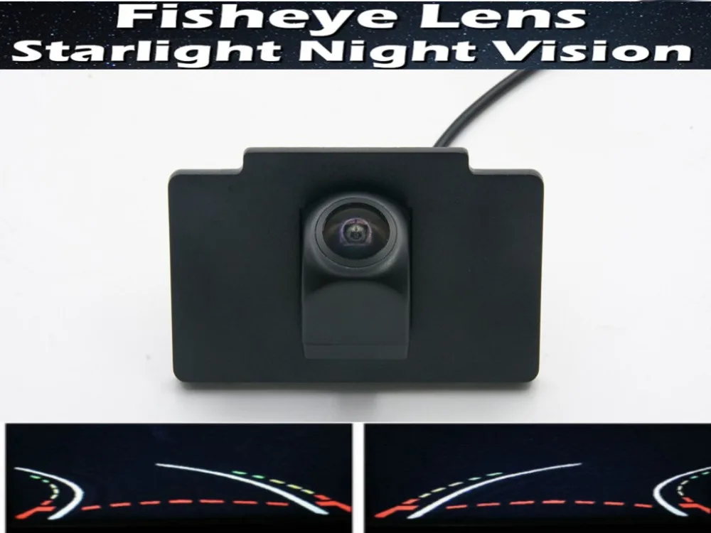 

1080P Reverse Camera Dynamic Trajectory Tracks Fisheye Lens Car Parking Rear view Camera for Kia K7 Cadenza 2012 2013 Car Camera