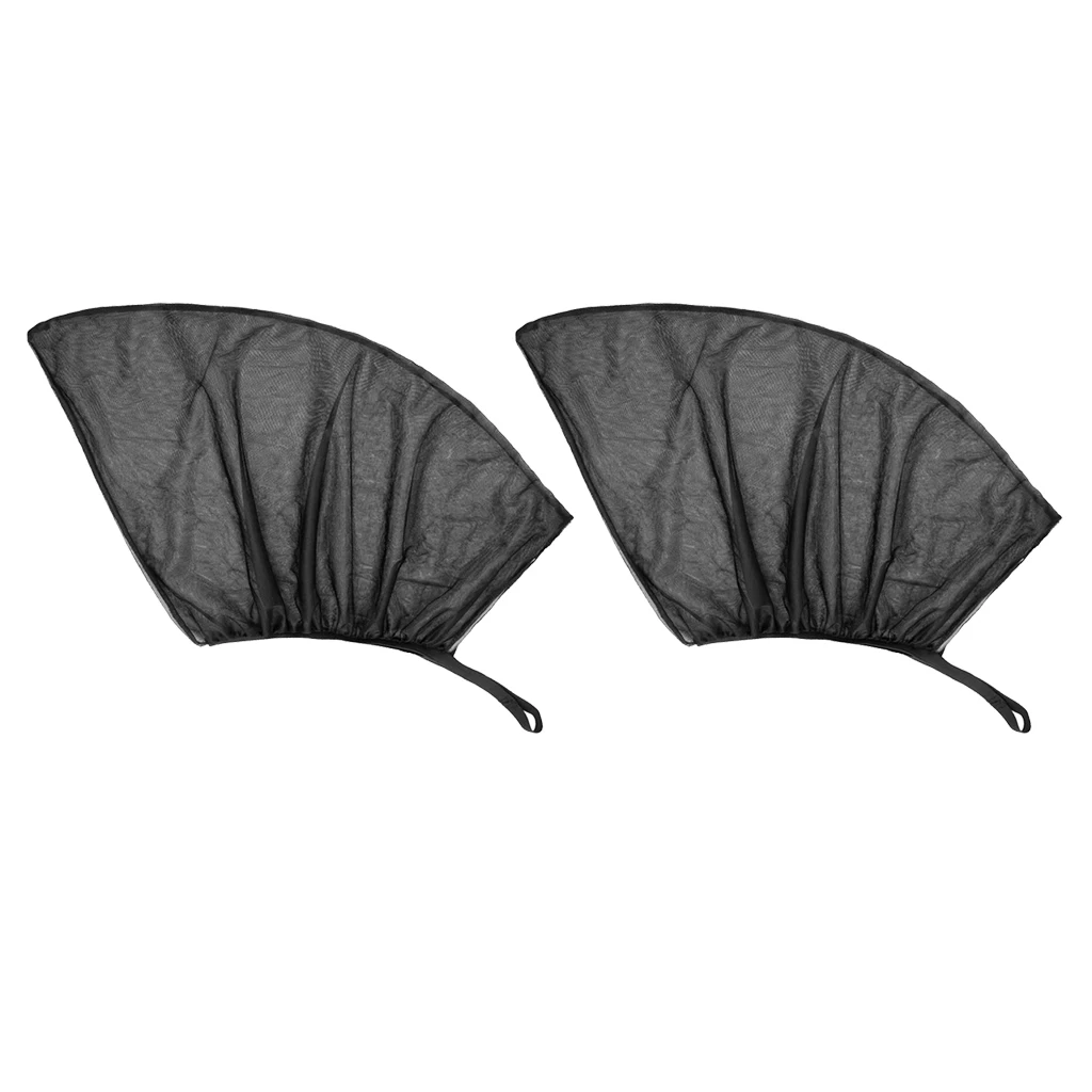 

2 Pieces Car Rear Window Sun Shade Premium Breathable Mesh Sun Shield Protect Baby/Pet from Sun Glae & Harmful UV Rays 51x46cm