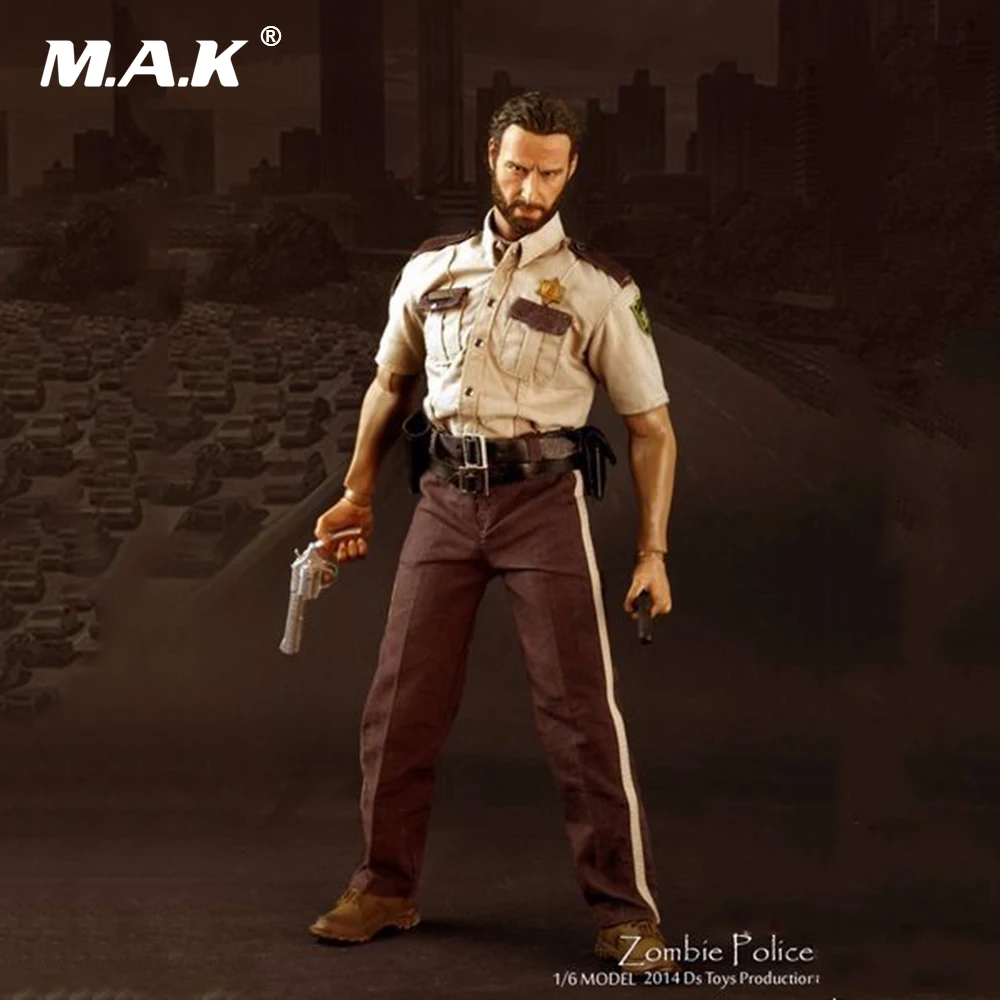 

1/6 Scale Walking Dead Man Zombie Police Man Full Set Action Figure Collectible Doll Toys Model Collection Gift for collection