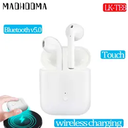 MaohooMa air pods мини tws Bluetooth беспроводные наушники беспроводные bluetooth наушники гарнитура Сенсорный Тип PK i10 для всех смартфонов