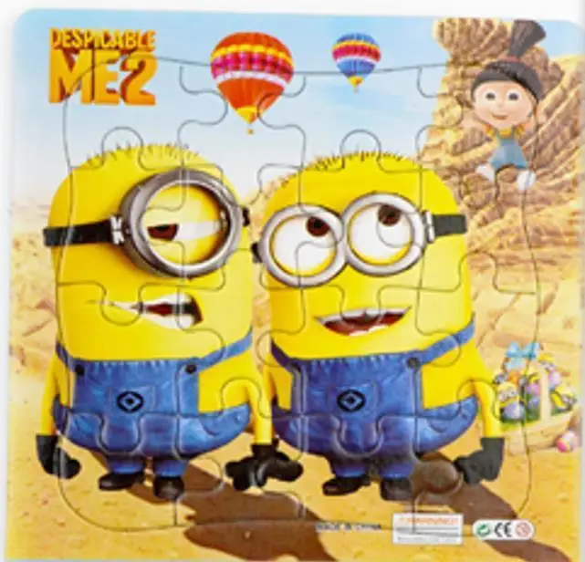Orientar Simpático Hacia abajo 3D Paper jigsaw puzzles toys for children kids squarepants and minions for  Baby educational 1001 _ - AliExpress Mobile