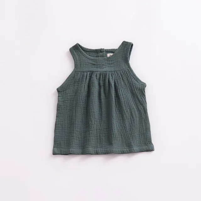 Peuter Meisjes Zomer Linnen Kleding Baby Meisjes Solide Mouwloze Top Mollig Shorts Kleding Kinderen Meisje Kleding Kledingsets Aliexpress