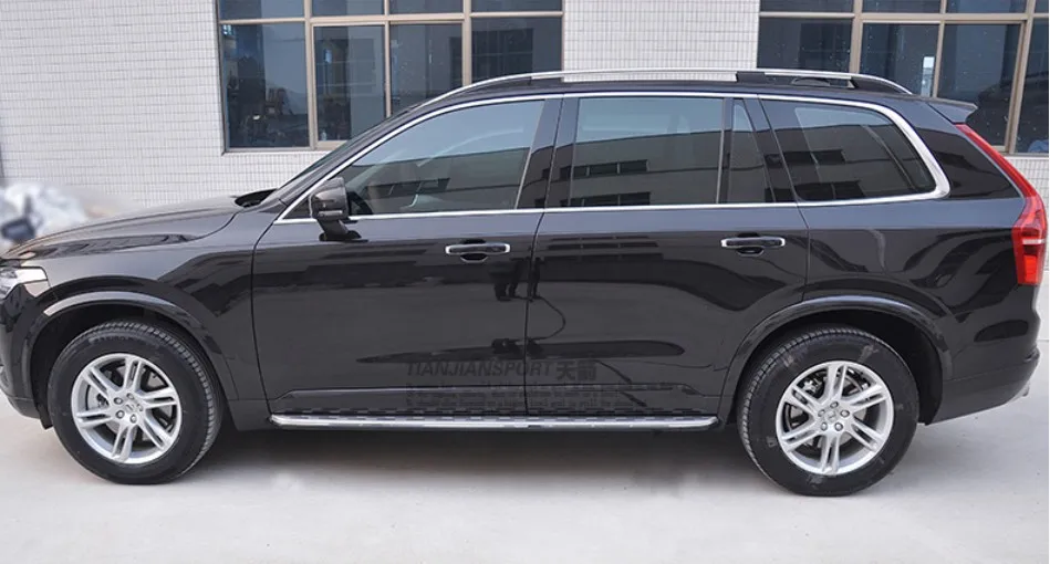 Автомобильные Боковые подножки XC90 педали для Volvo 2015 2016 высококачественные новые