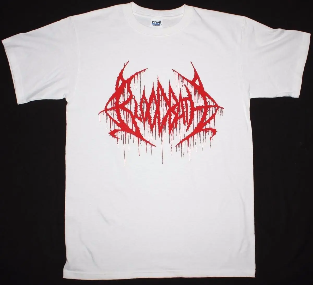 

Bloodbath Logo White T Shirt Death Metal Band Hypocrisy Grave Vomitory Nile 3D T Shirt Men Plus Size Cotton Tops Tee