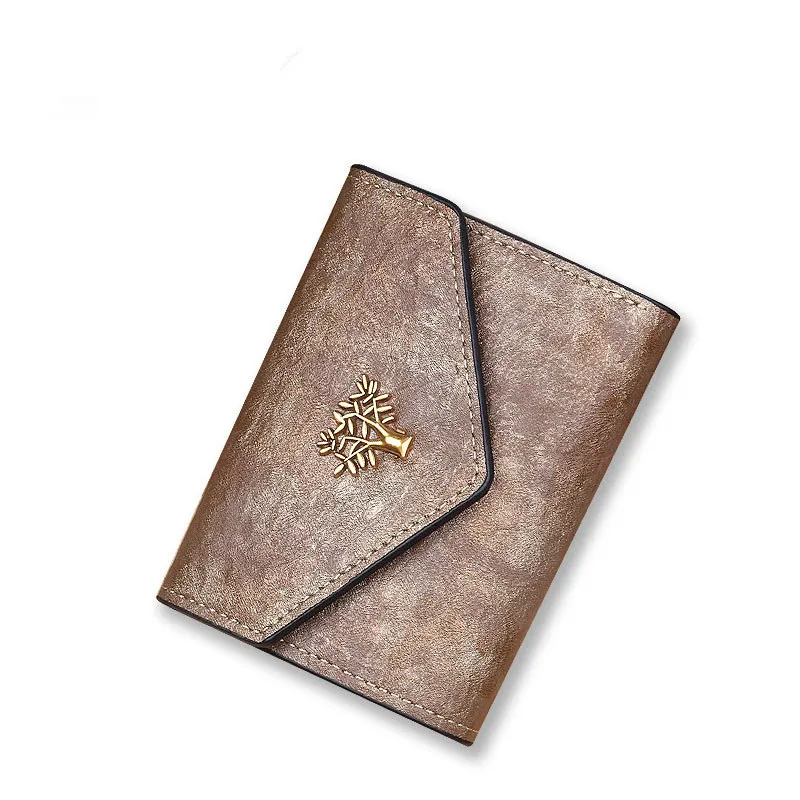 

2019 Leather Women Wallet Hasp Small and Slim Coin Pocket Purse Women Wallets Cards Holders Luxury Brand Wallets Designer Purse