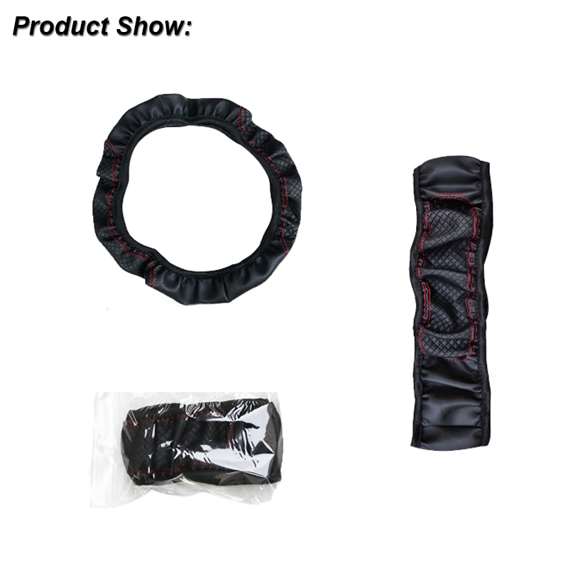 Fashion-6-Colors-Car-Steering-Wheel-Cover-Volant-PU-Leather-Braid-on-the-Steering-wheel-Funda