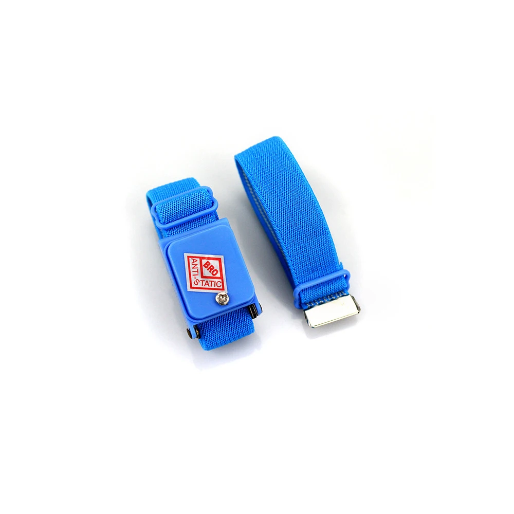 Синий беспроводной Антистатический браслет для ремня ESD discharge антистатический наручный ремень
