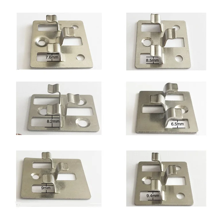 100Pcs/Lot Premintehdw 304 Stainless Steel Conceal Hidden Deck Floor
Clip Plate Outdoor Anticorrosive Thick Bamboo flooring