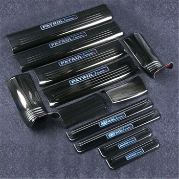 

Car Styling For Nissan Patrol Y62 2012-2019 NEW Original Quality Scuff Plate Inside Door Sill Scuff Plate Welcome Pedal
