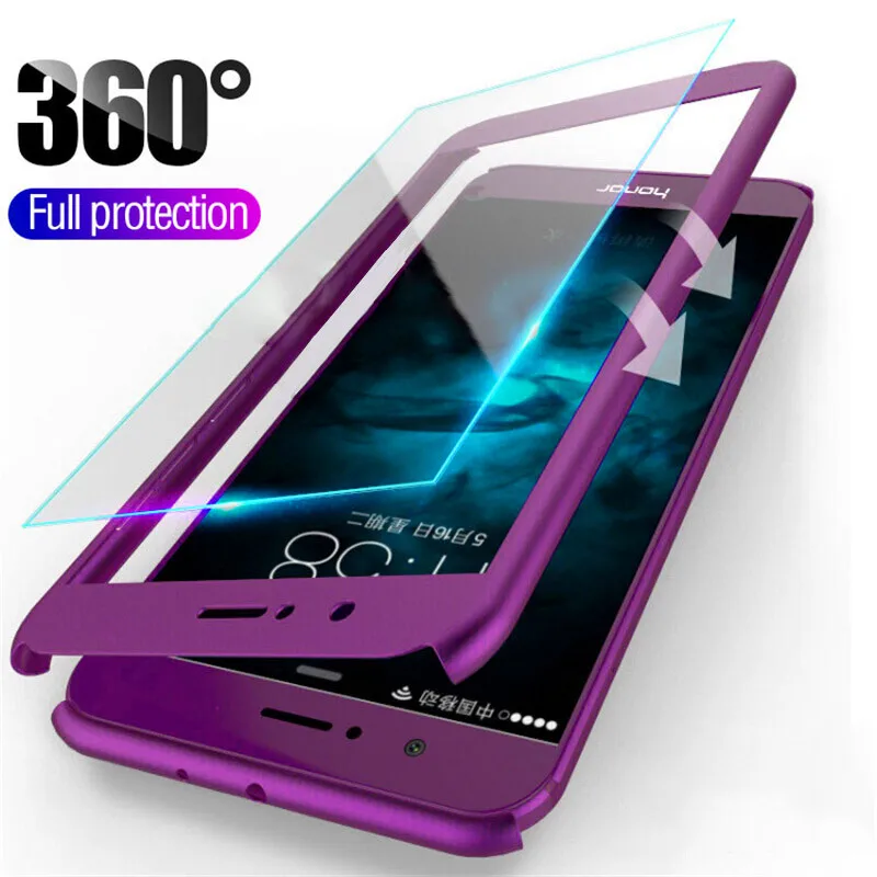 

360 Full Protective Case For Huawei P30 P20 Mate 20 Pro Phone Case For Huawei P9 P10 Plus Mate 20 Honor 8 9 10 Lite Case Cover