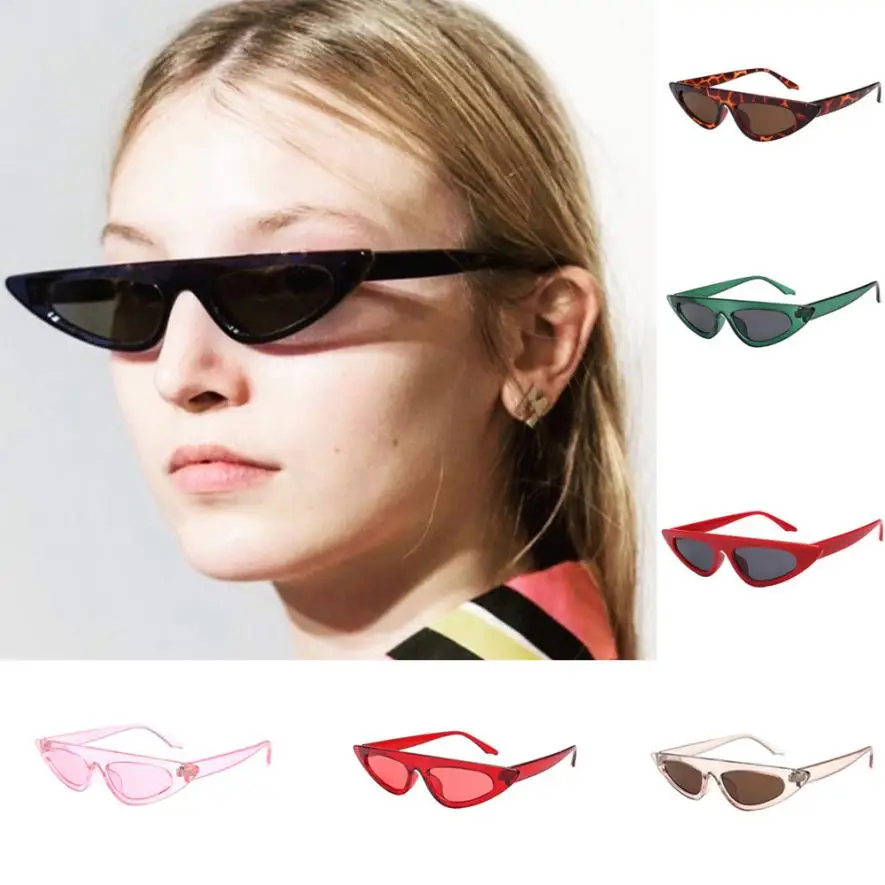 

New Style Cycling Eyewear Women Unisex Cat Eye Shades Sunglasses Integrated UV Glasses Ultraviolet Protective Sunglasses Glasses