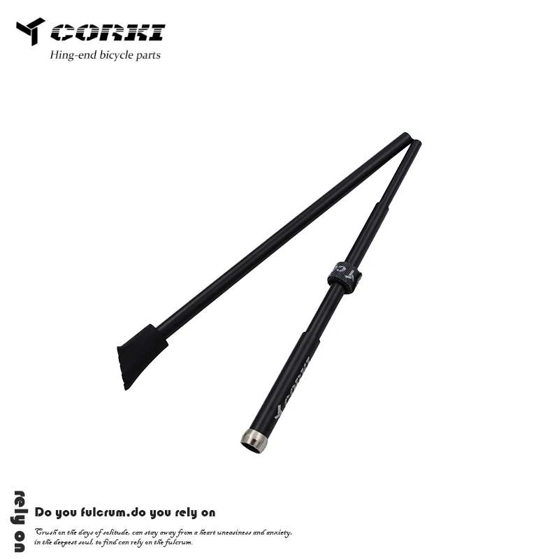 Bicycle Kickstand Bicycle Stand Bicycle Support Bike Carbon Kickstand Bicycle Parking for 20/26/27.5/700c Inch Ultra-light Rack Bike Stand Foot Support 12mm Thru Axle Release