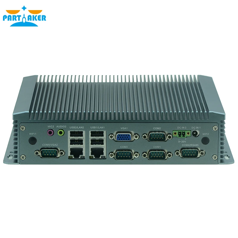 Partaker Q4 Industrial Mini PC Windows 10 Intel Celeron