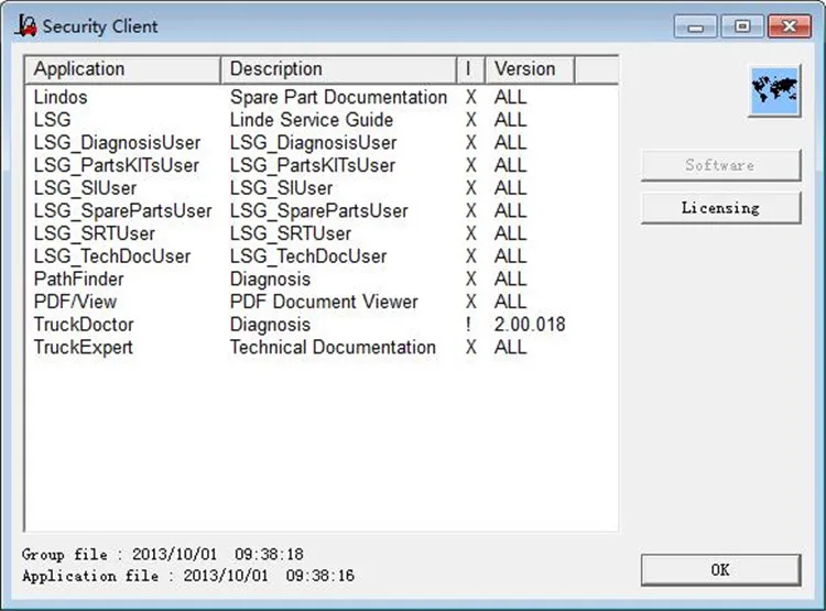 Linde ProSecCo keygen linde keygen для Lindos+ PathFinder+ Doctor+ TruckExpert Дата истекает патч