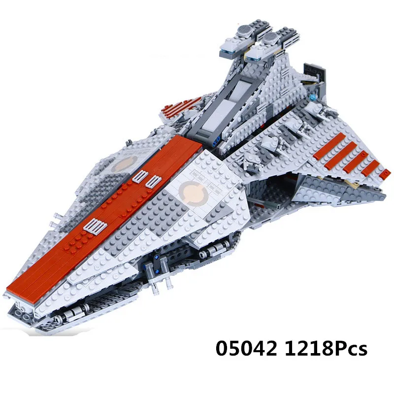 

05042 Star Series Wars The Republic Fighting Cruiser Set Building Blocks Toys for Children Compatible LegoINGlys 8039