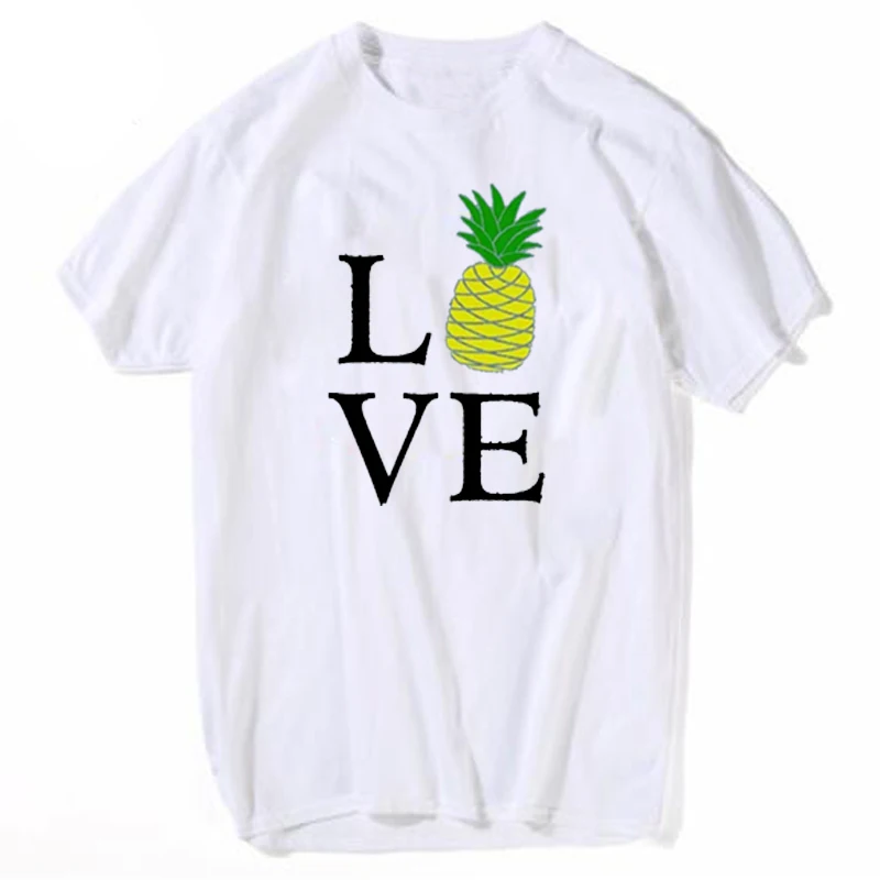 Fashion-Summer-Women-T-Shirt-Tops-Love-Pineapple-Cute-Print-White-Top-O-Neck-Short-Sleeve (1)