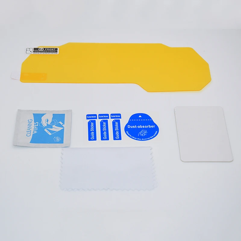 YZF R15 moto Cluster Scratch Protection Film Instrument Dashboard Cover Guard TPU Blu-ray for YAMAHA 2017-2019 YZF R15 (4)