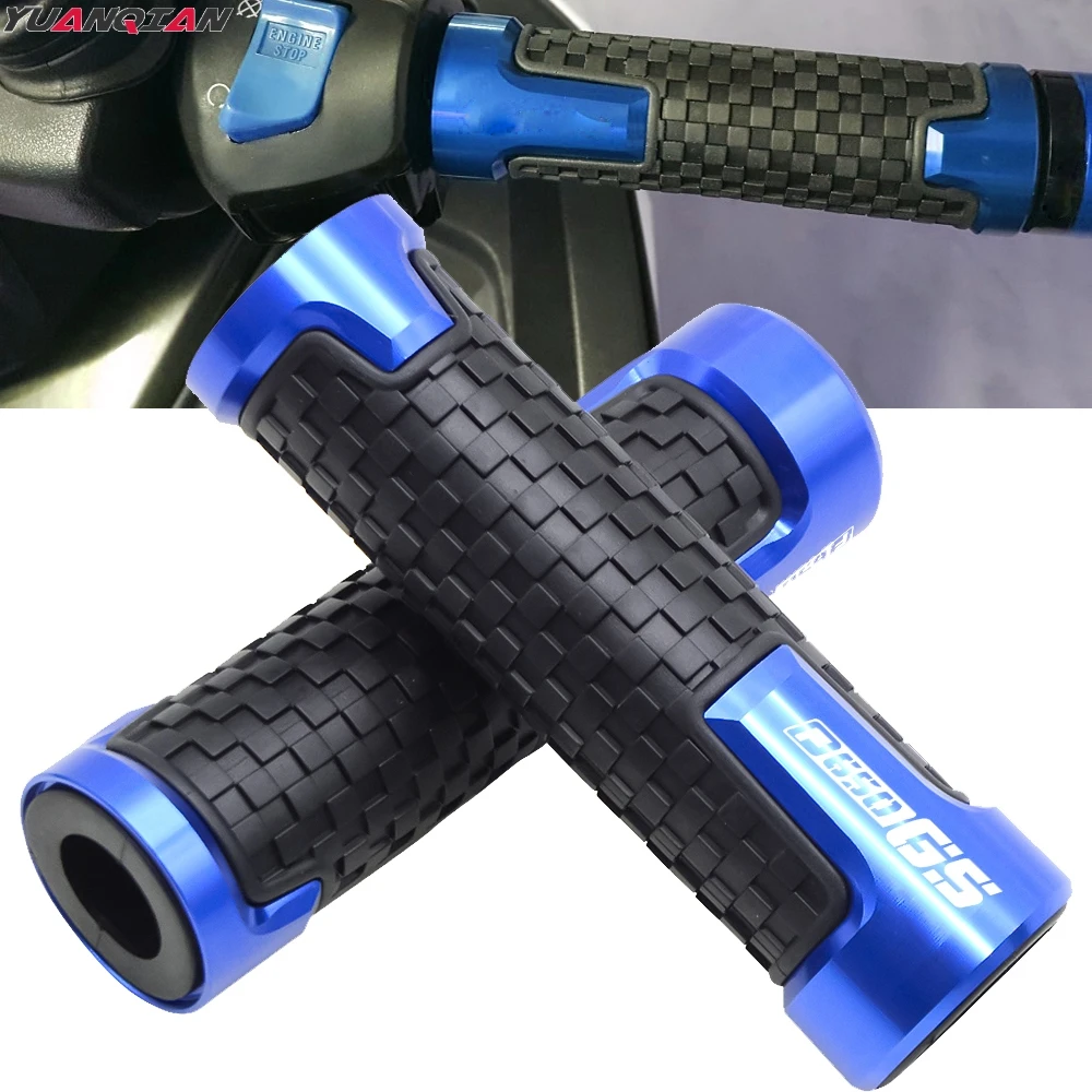 

Hight Quality 7/8''22mm Motorcycle handlebar grips handle bar Aluminum+Plastic Rubber For Bmw F650GS F650-GS F650 GS daker