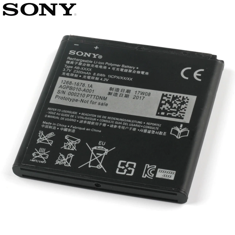 Оригинальная сменная батарея sony BA950 Для sony Xperia M36h C5502 C5503 AB-0300 ZR SO-04E настоящая батарея для телефона 2300 мАч