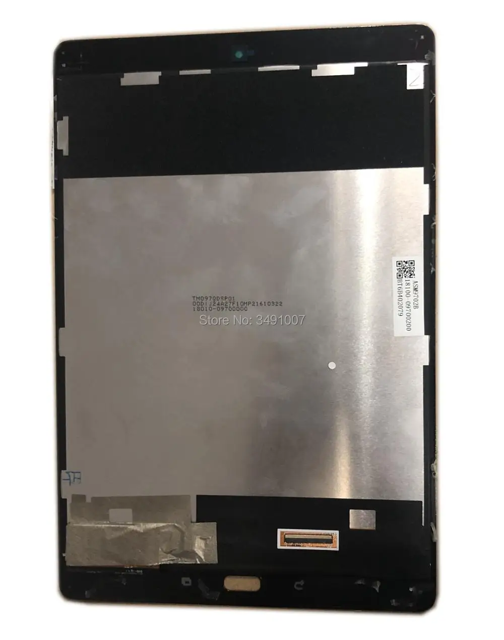 3s 10 z500kl p001, cor preta, touch screen, peça de reposição