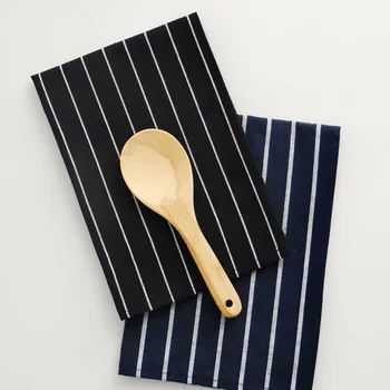 

Reusable Kitchen Textile Napkin Simple Modern Design Stripes and Checks Pattern Napkin Home Use Kitchen Towel 40x60 NP0806
