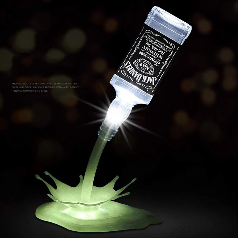 7 Colors LED Night Light Touch Switch 3D USB Power Bottle Lamp Bar Party LED Bottle Pour Wine Home Decoration Bedside Lighting (3)