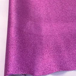 Frosted Fine Glitter Iridescent Vinyl Craft Fabric (Purple 20x135cm)