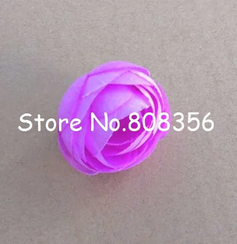 Новые поступления 1000 шт Диаметр 3,5 см Искусственный искусственная Камелия бутоны роз для Свадебная вечеринка украшения дома - Цвет: LIGHT PURPLE