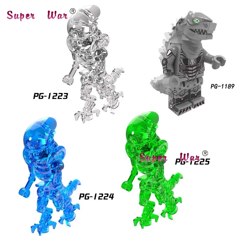 

Single Cartoon Comic crystal Alien Seiya movie Action Athena Ultraman building block toy for children