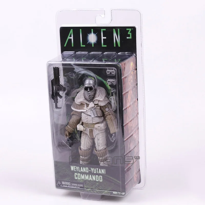 NECA ALIEN 3 Ellen Ripley/Dog Alien/Weyland Yutani Commando ПВХ фигурка Коллекционная модель игрушки