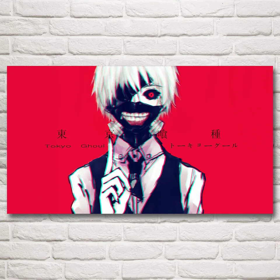 

Tokyo Ghoul Japanese Anime Art Silk Fabric Poster Prints Picture Home Wall Decor Printing 11x20 16x29 20x36 Inches Free Shipping