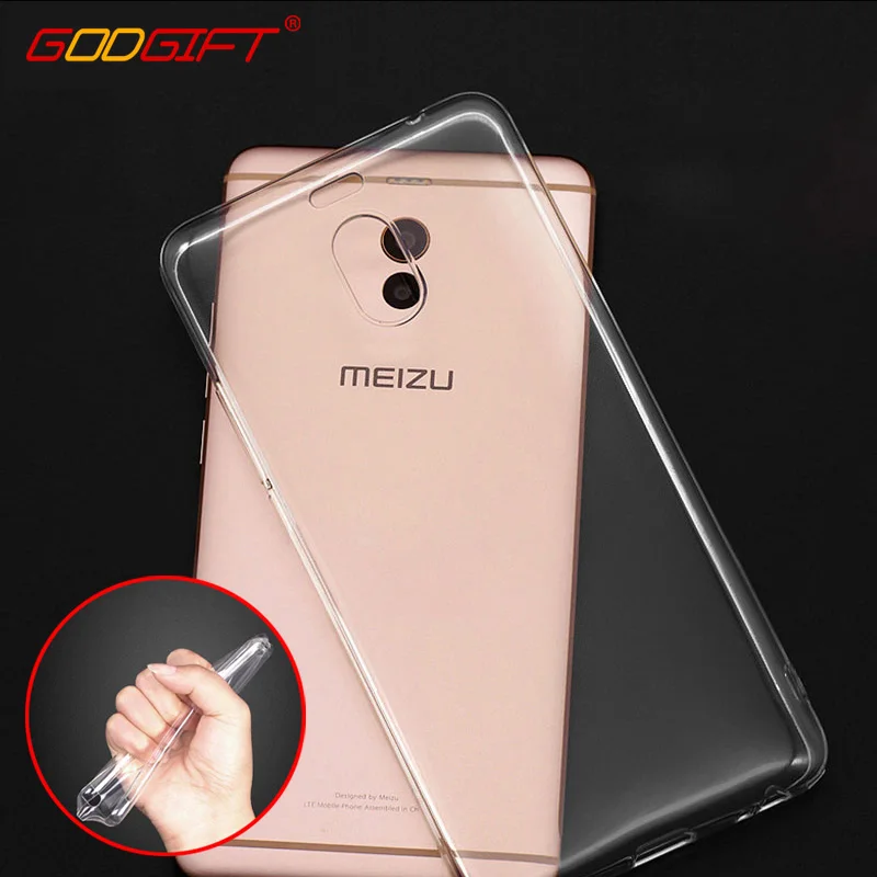 

GodGift For Meizu m6 Note Case Silicone Cover Luxury Soft Case For Meizu m6 Note Phone Case Transparent Meizu m 6 Note Back Cove