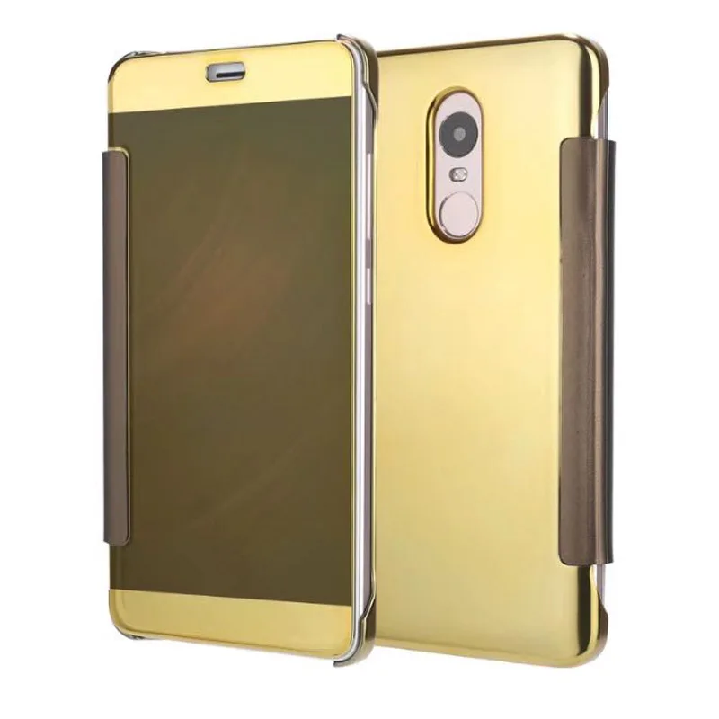 

Redmi Note 5A Mirror Flip Case For Xiaomi Redmi Note 4X Case Smart Mirror Leather Cover Redmi Note5 Redmi Note 4 X Mirror Case