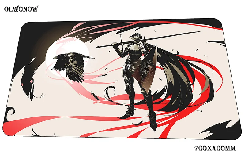 Коврик для мыши dark souls 700x400x3 мм игровой коврик для мыши большой коврик для геймера модная игровая компьютерная настольная клавиатура со встроенной мышью 3d игровые коврики - Цвет: size 700x400x3mm