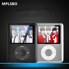 MPLSBO Тонкий Высококачественный MP4 с наушниками 8 ГБ 16 ГБ 32 ГБ 1,8 экран lcd медиа видео игра фильм FM радио MP4 музыкальный плеер