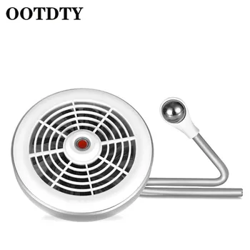 

OOTDTY Creative Desktop Stand USB Fan Mini Portable Charging Office Desktop New Strange Quiet Small Fan Desktop Fan outdoor tool
