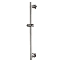 KES F205-2 направляющие из нержавеющей стали с ручным кронштейном для душа Регулируемая высота и угол наклона, матовая сталь